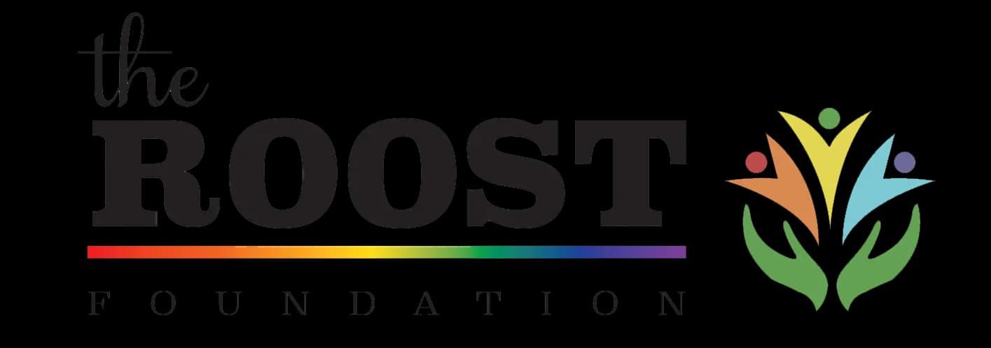 The logo for The Roost Foundation.